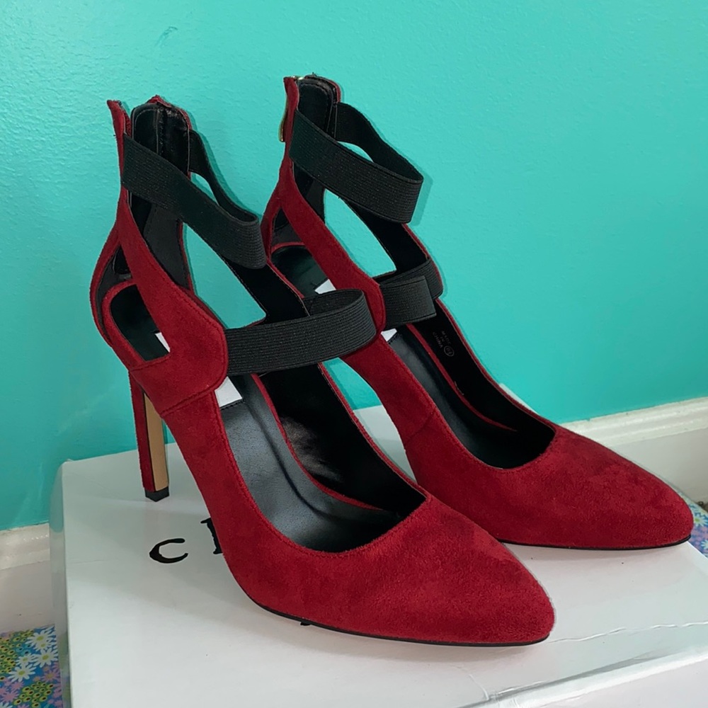 Chelsea & Zoe Red Heels